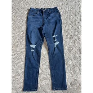 Levi's 721 Jeans Womens Size‎ 31 Blue High Rise Skinny WUC
